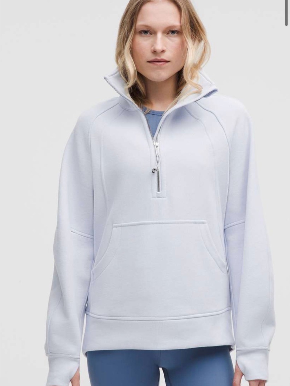 Lululemon Scuba Oversized Funnel-Neck 1/2 Zip